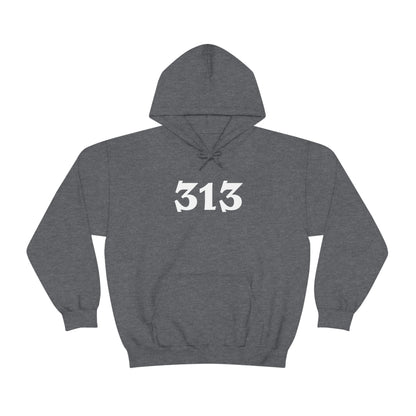 Detroit '313' Hoodie (Angry Serif Font) | Unisex Standard