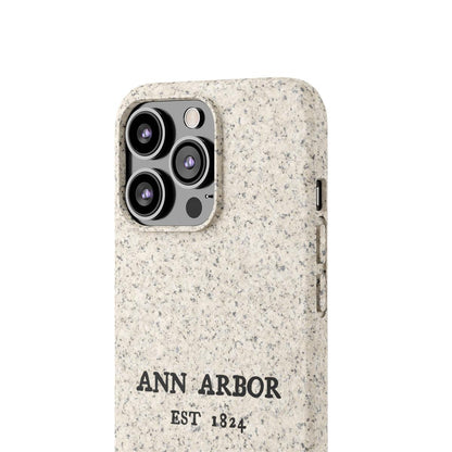 'Ann Arbor EST 1824' Phone Cases | Android & iPhone - Circumspice Michigan