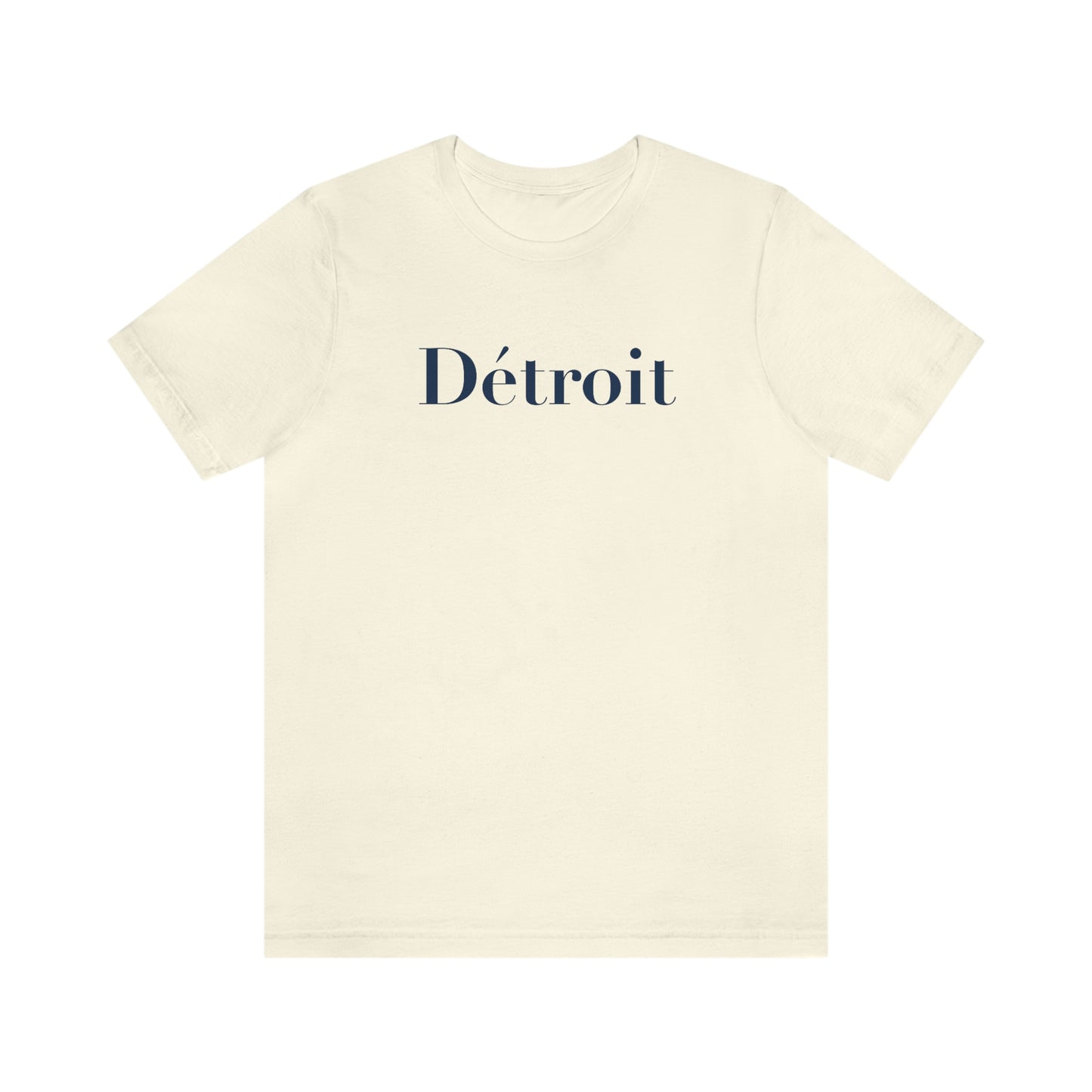 'Détroit' T-Shirt (Didot Font) | Unisex Standard Fit