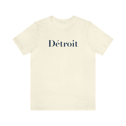 'Détroit' T-Shirt (Didot Font) | Unisex Standard Fit