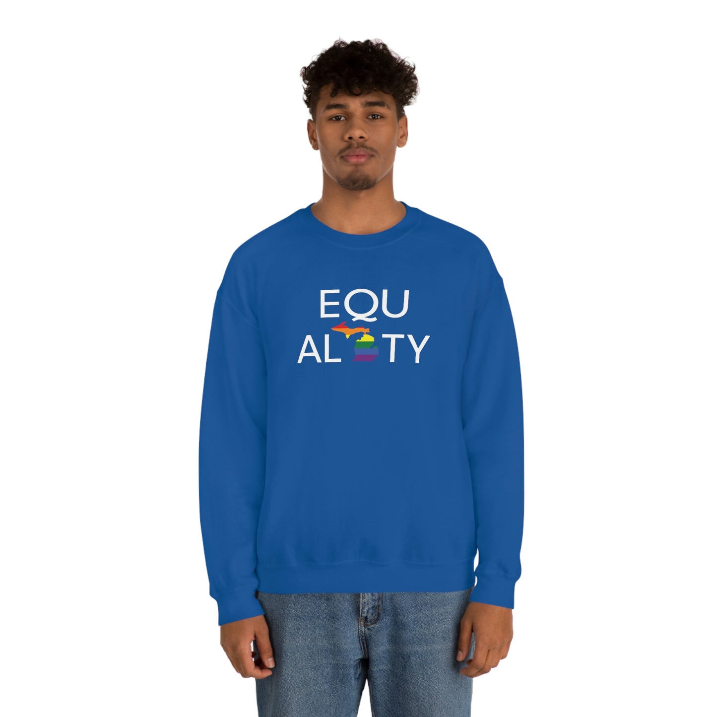 Michigan 'Equality' Sweatshirt | Unisex Standard