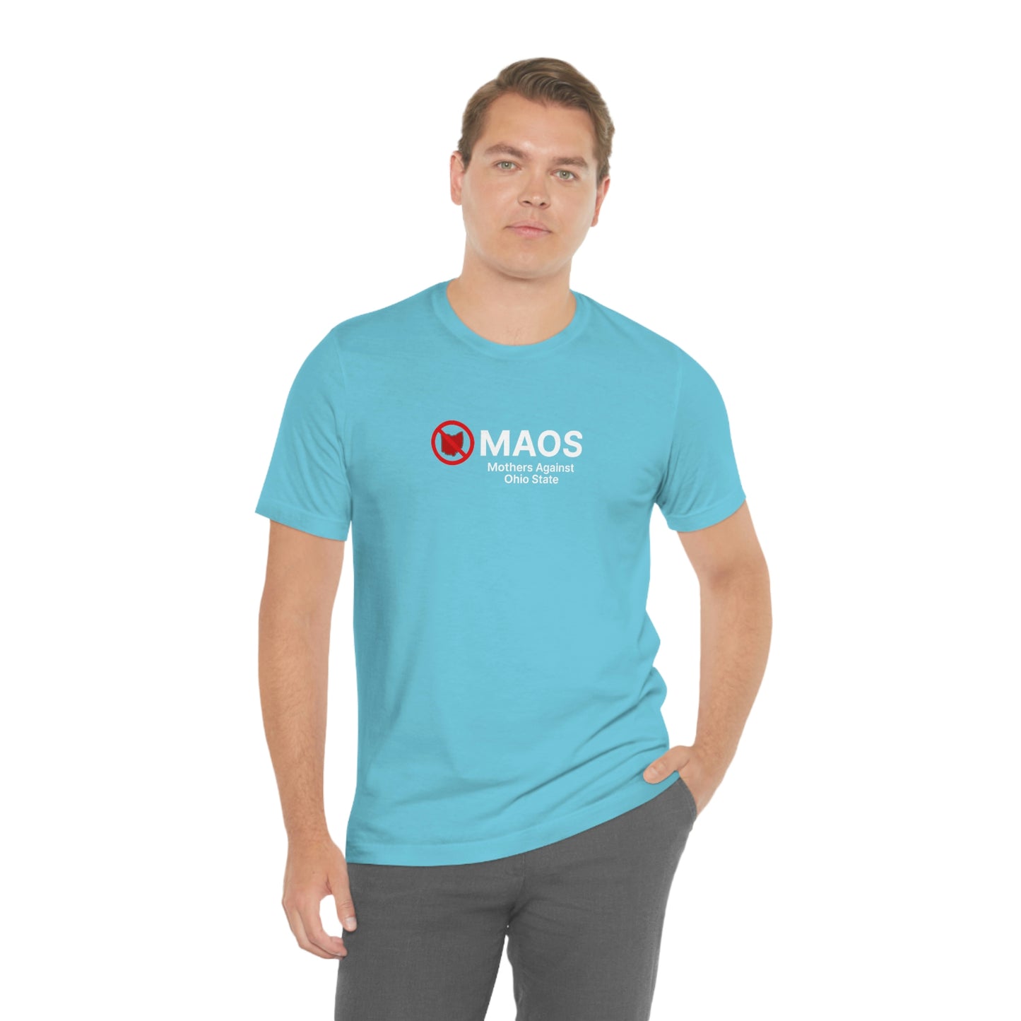 'MAOS Mothers Against Ohio State' T-Shirt | Unisex Standard Fit