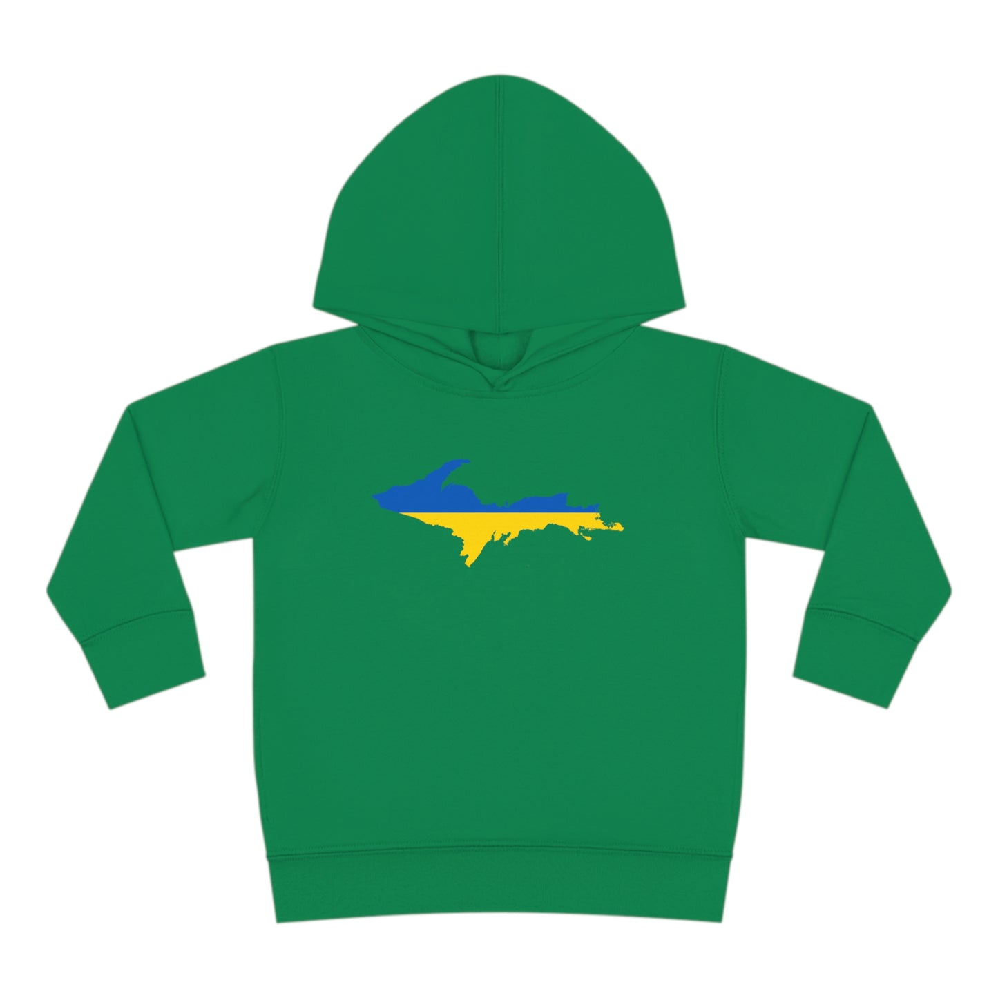 Michigan Upper Peninsula Hoodie (w/ UP Ukraine Flag Outline) | Unisex Toddler