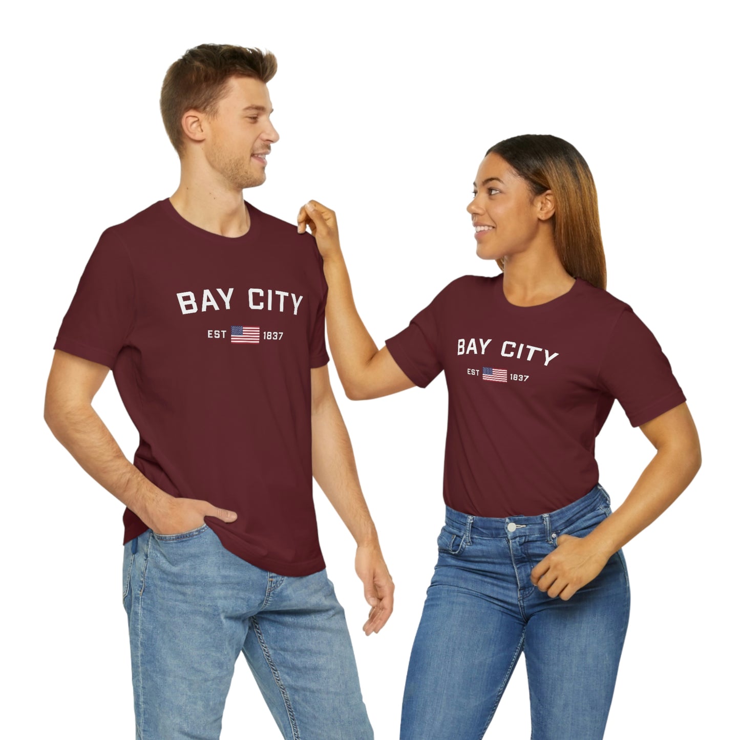 'Bay City 1837' T-Shirt | Unisex Standard Fit