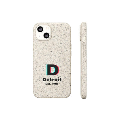 'Detroit Est. 1701' Phone Cases (Social Media Parody) | Android & iPhone - Circumspice Michigan