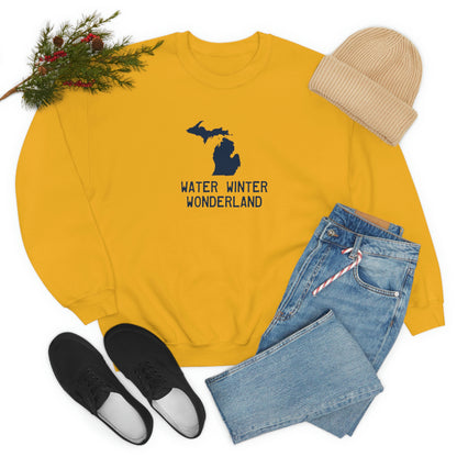 Michigan 'Water Winter Wonderland' Sweatshirt | Unisex Standard