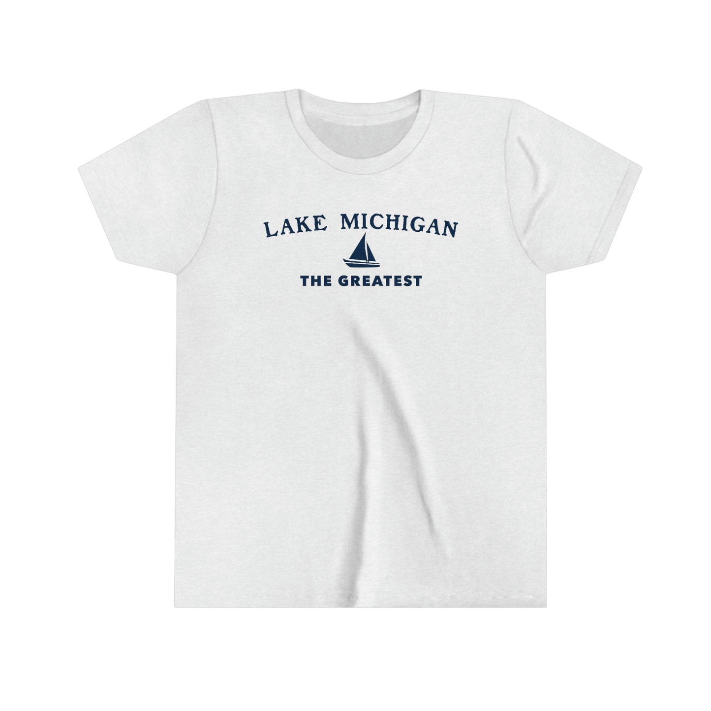 'Lake Michigan The Greatest' T-Shirt | Youth Short Sleeve