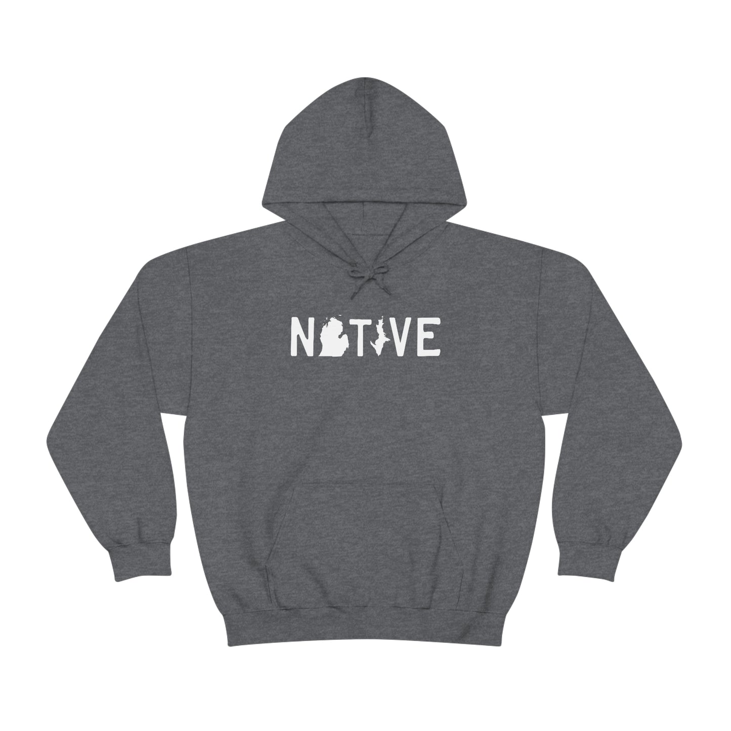 Michigan 'Native' Hoodie (Licence Plate Font) | Unisex Standard