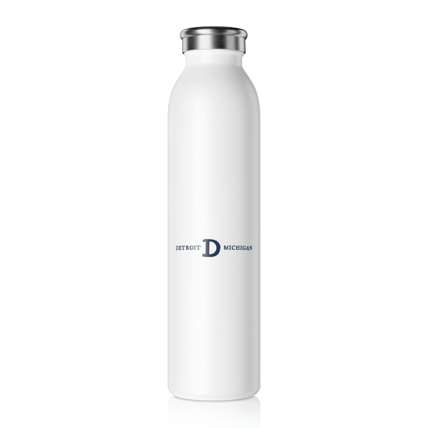 'Detroit Michigan' Water Bottle (w/ Old French D) | 20oz Double-Walled