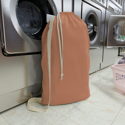 Michigan Upper Peninsula Laundry Bag (Copper Color w/ UP Quebec Flag Outline)