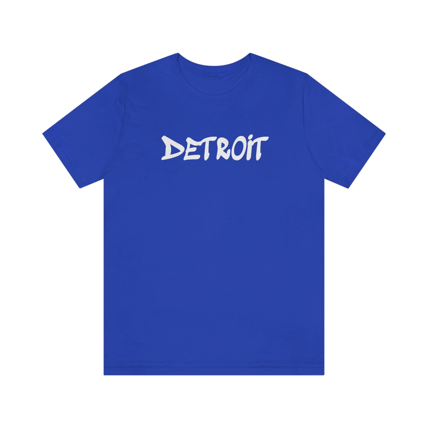 'Detroit' T-Shirt (1980s Hip Hop Font) | Unisex Standard Fit