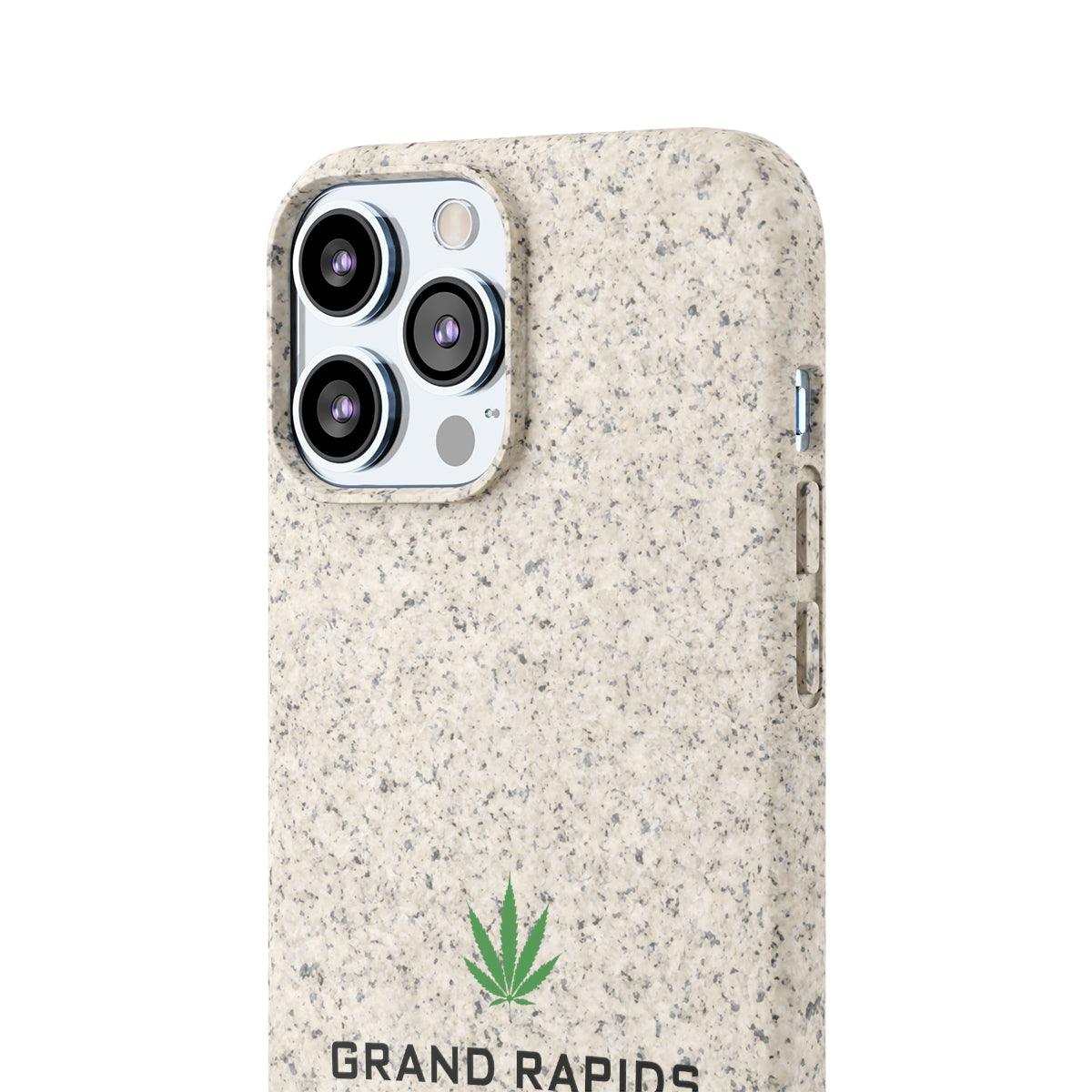 'Grand Rapids' Phone Cases (w/ Cannabis Leaf) | Android & iPhone - Circumspice Michigan