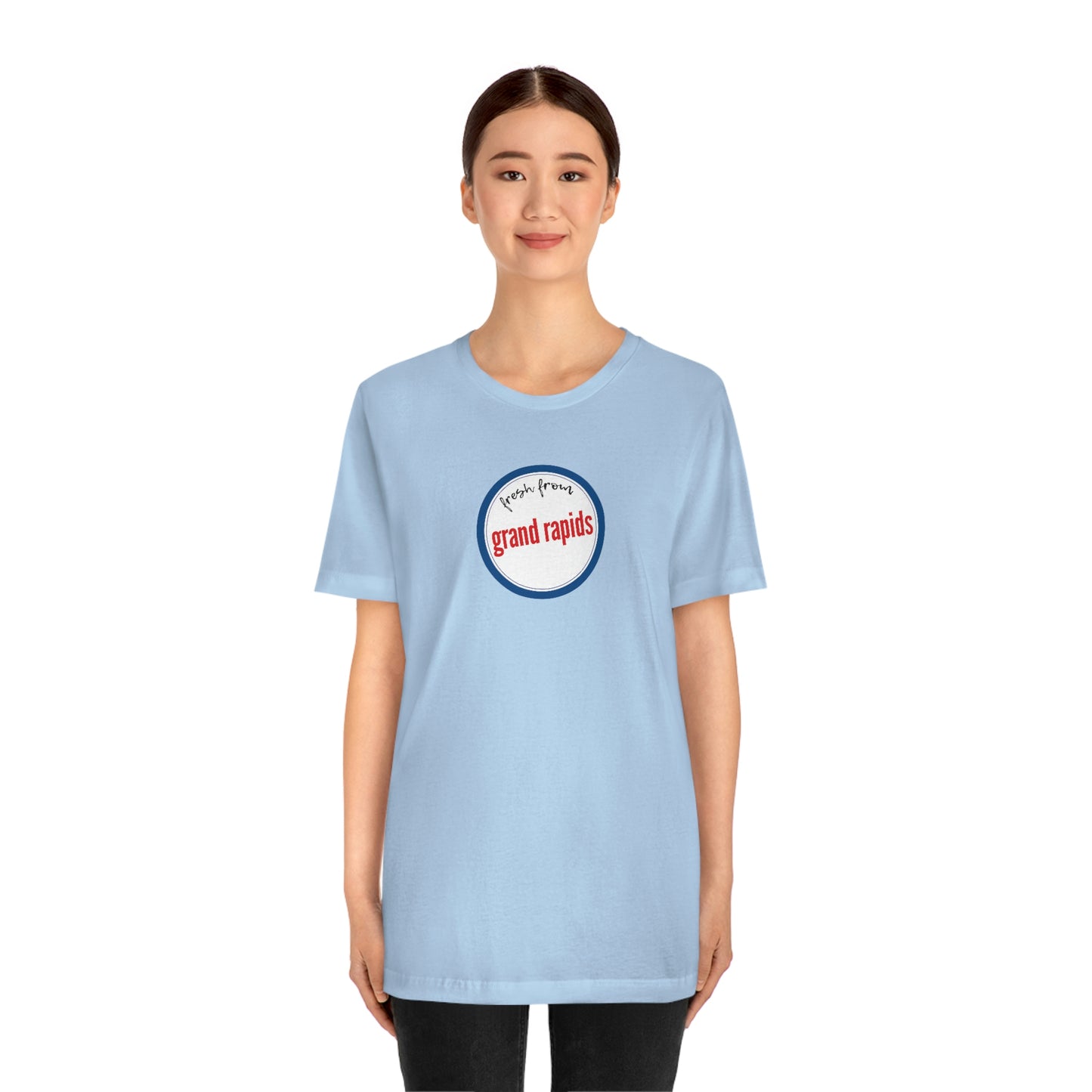 'Fresh From Grand Rapids' T-Shirt (Retail Parody) | Unisex Standard Fit