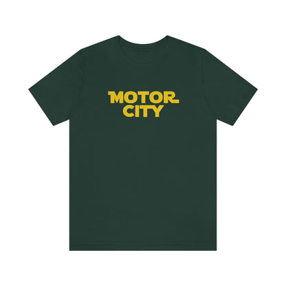 'Motor City' T-Shirt (1970s Epic Sci-Fi Parody) | Unisex Standard Fit