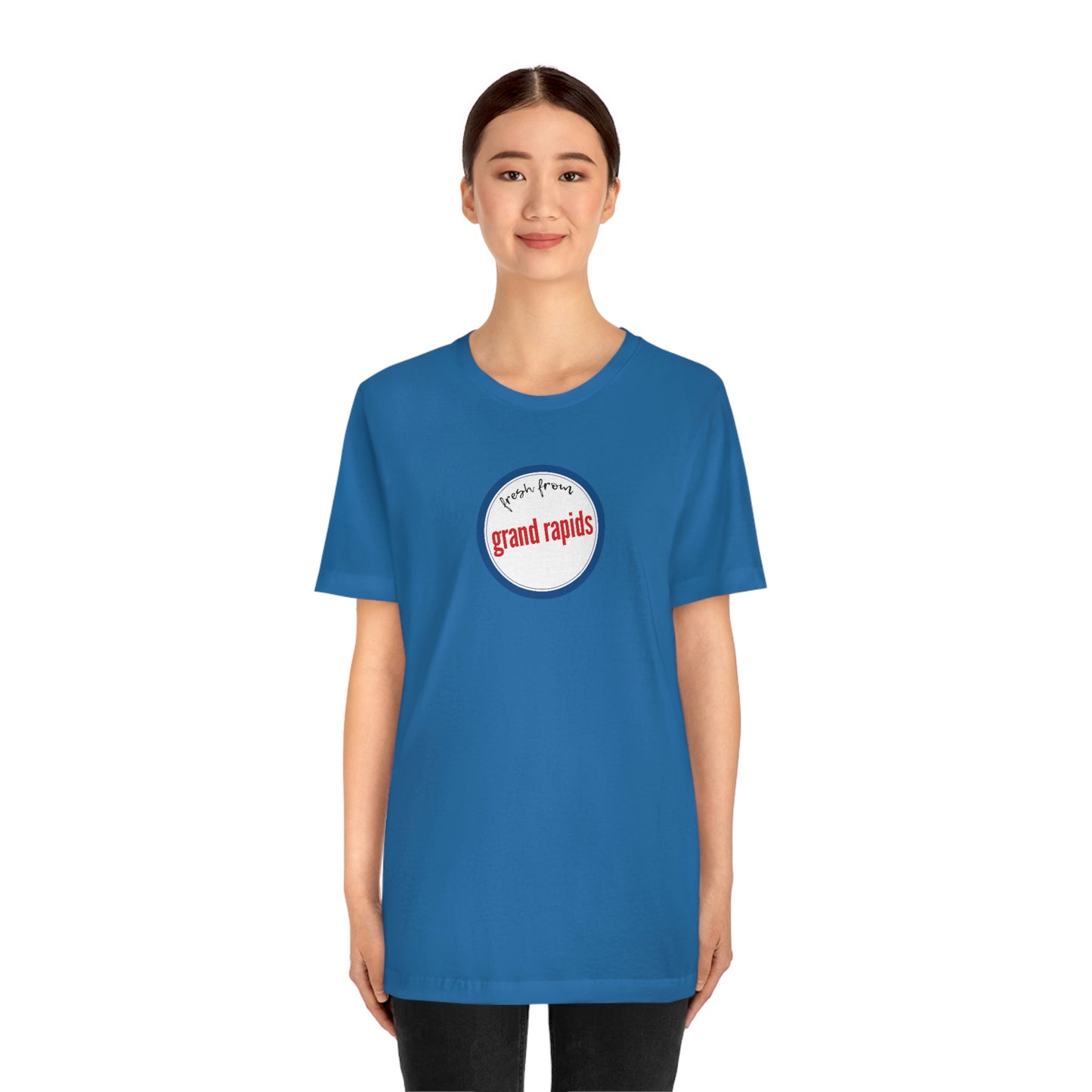 'Fresh From Grand Rapids' T-Shirt (Retail Parody) | Unisex Standard Fit