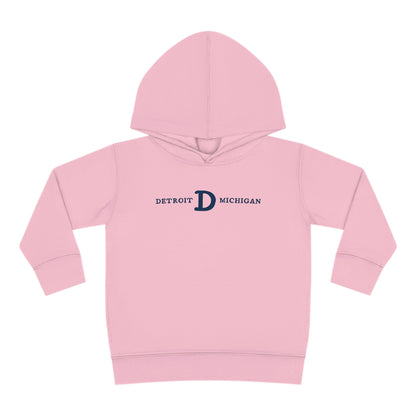 'Detroit Michigan' Hoodie (w/ Old French D) | Unisex Toddler