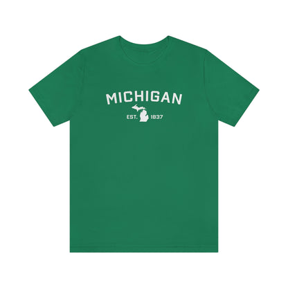 'Michigan EST 1837' ' T-Shirt | Unisex Standard Fit