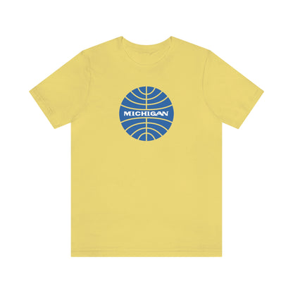 'Michigan' T-Shirt (Retro Airline Parody)  | Unisex Standard Fit