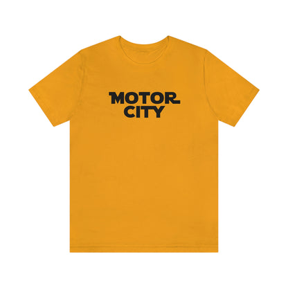 'Motor City' T-Shirt (1970s Epic Sci-Fi Parody) | Unisex Standard Fit