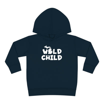 Michigan 'Wild Child' Hoodie (Whimsical Sans Font) | Unisex Toddler