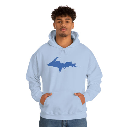 Michigan Upper Peninsula Hoodie (w/ Blue U.P. Outline) | Unisex Standard