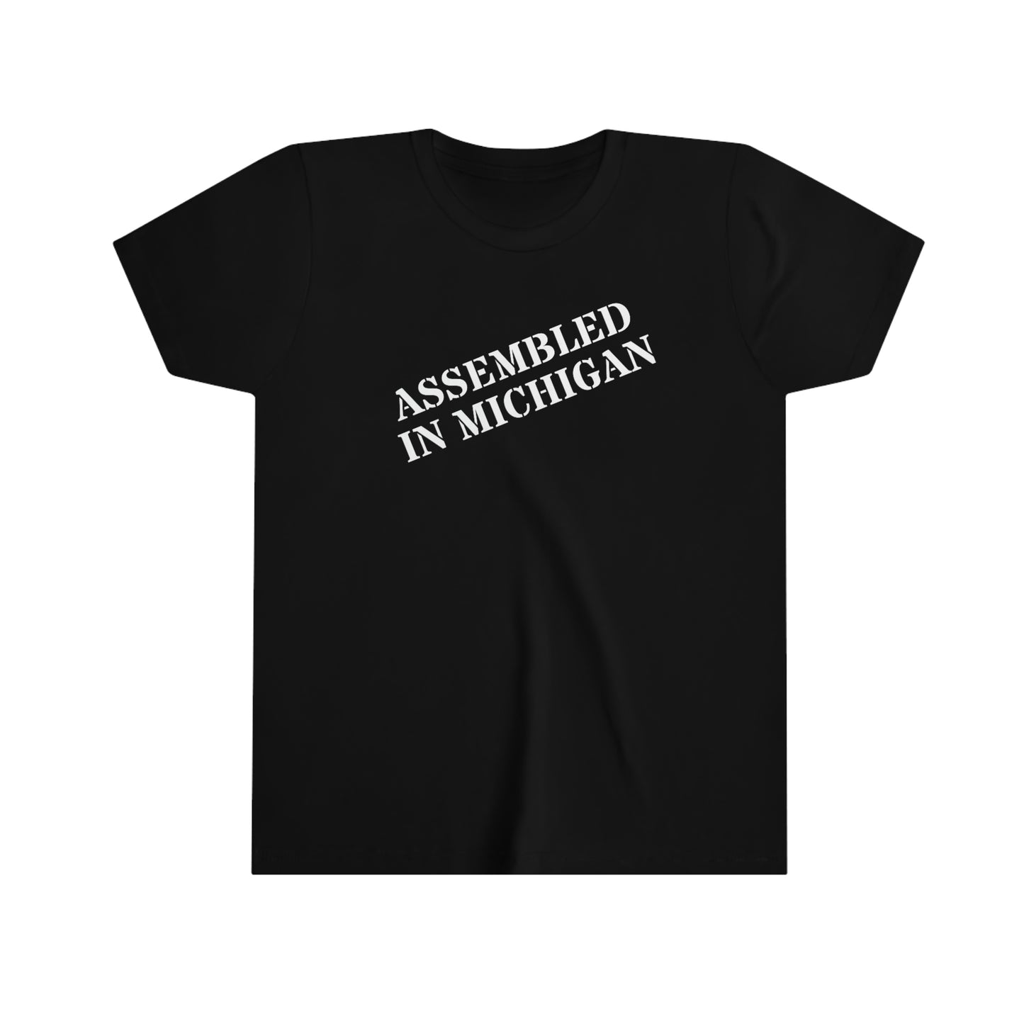 'Assembled in Michigan' T-Shirt | Youth Short Sleeve