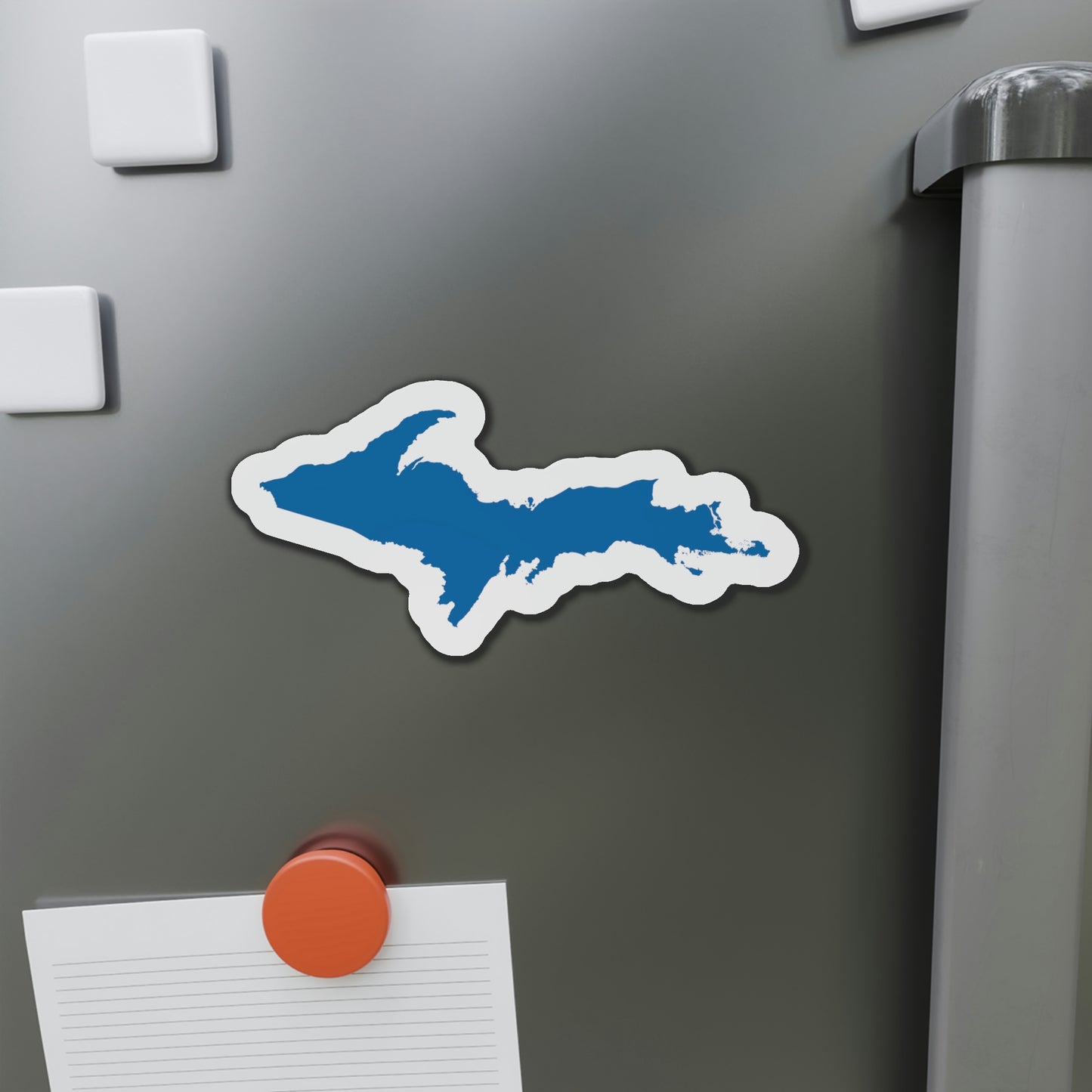 Michigan Upper Peninsula Kiss Cut Magnet (w/ Azure UP Outline)