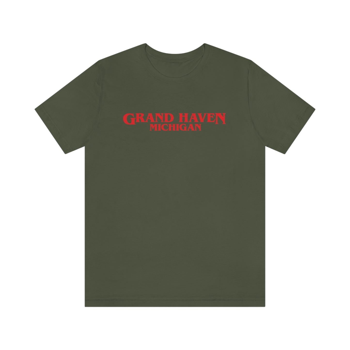 'Grand Haven Michigan' ' T-Shirt (1980s Drama Parody) | Unisex Standard Fit