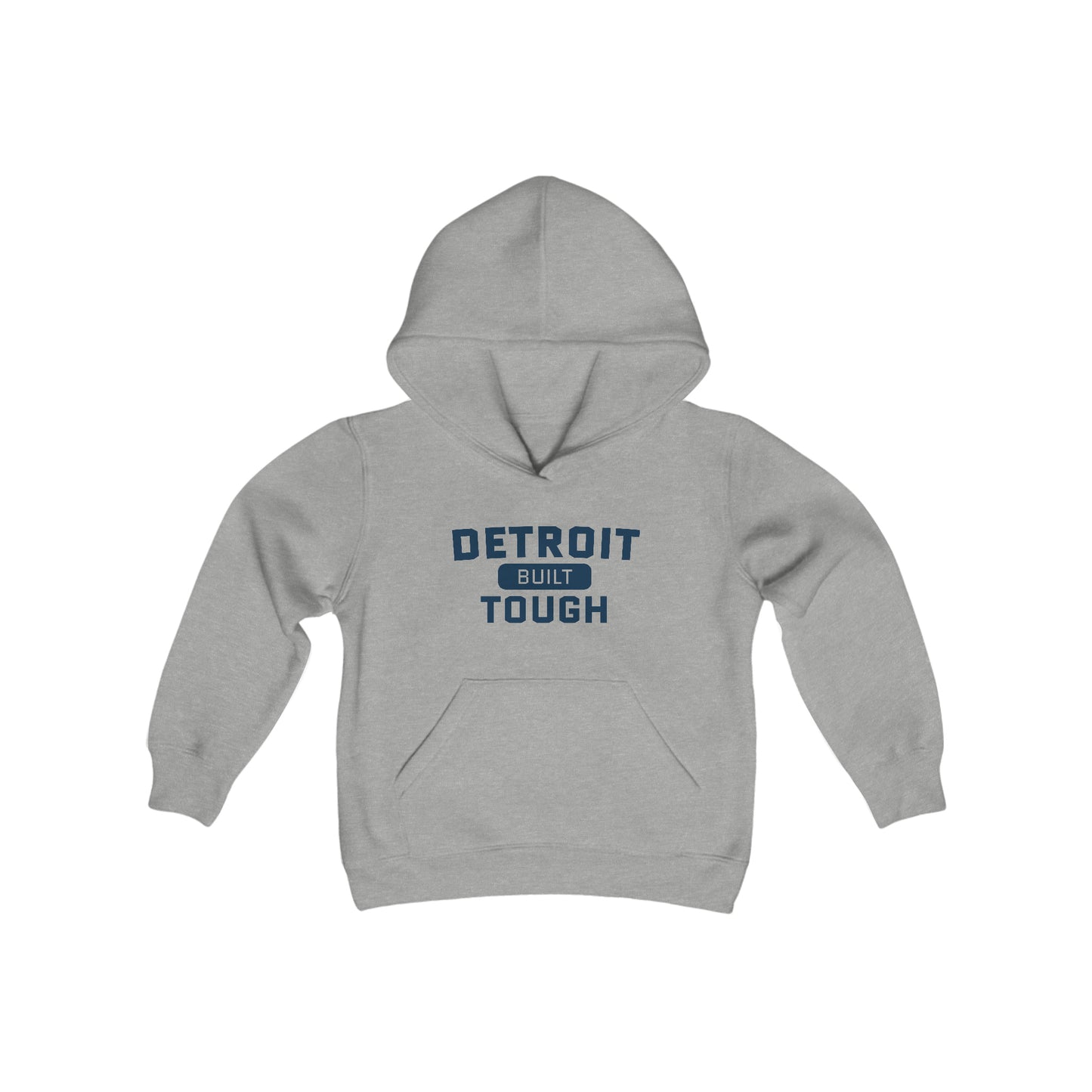 'Built Detroit Tough' Hoodie | Unisex Youth