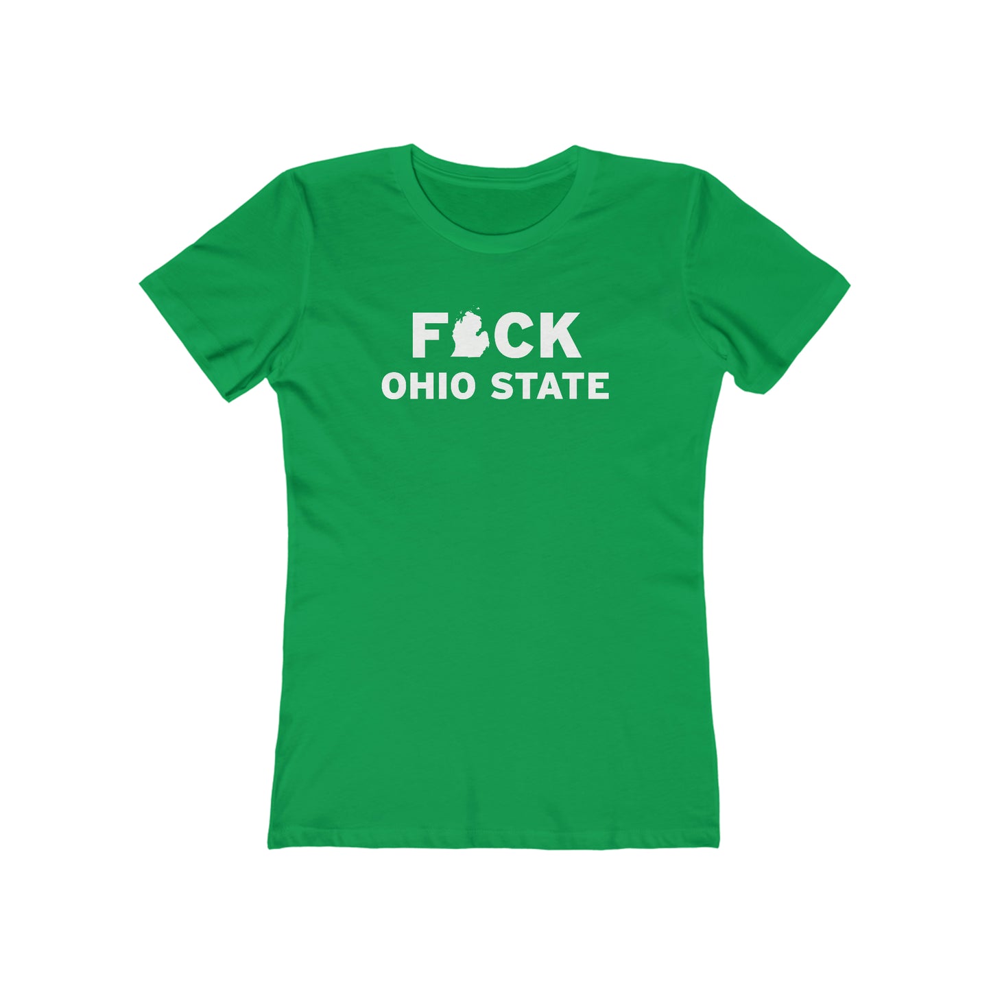 'F*uck Ohio State' T-Shirt | Women's Boyfriend Cut