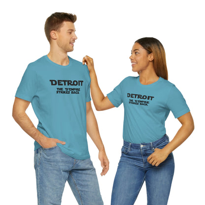 'Detroit the D'Empire Strikes Back' T-Shirt (1970s Sci-Fi Parody) | Unisex Standard Fit