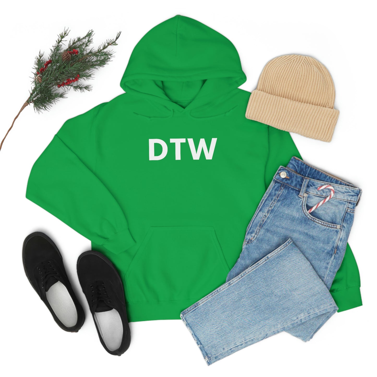 Detroit 'DTW' Hoodie | Unisex Standard