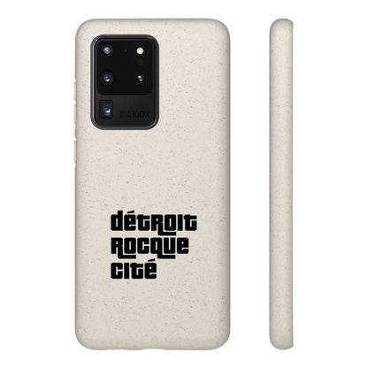 'Détroit Rocque Cité' Phone Cases (1970s Font) | Android & iPhone