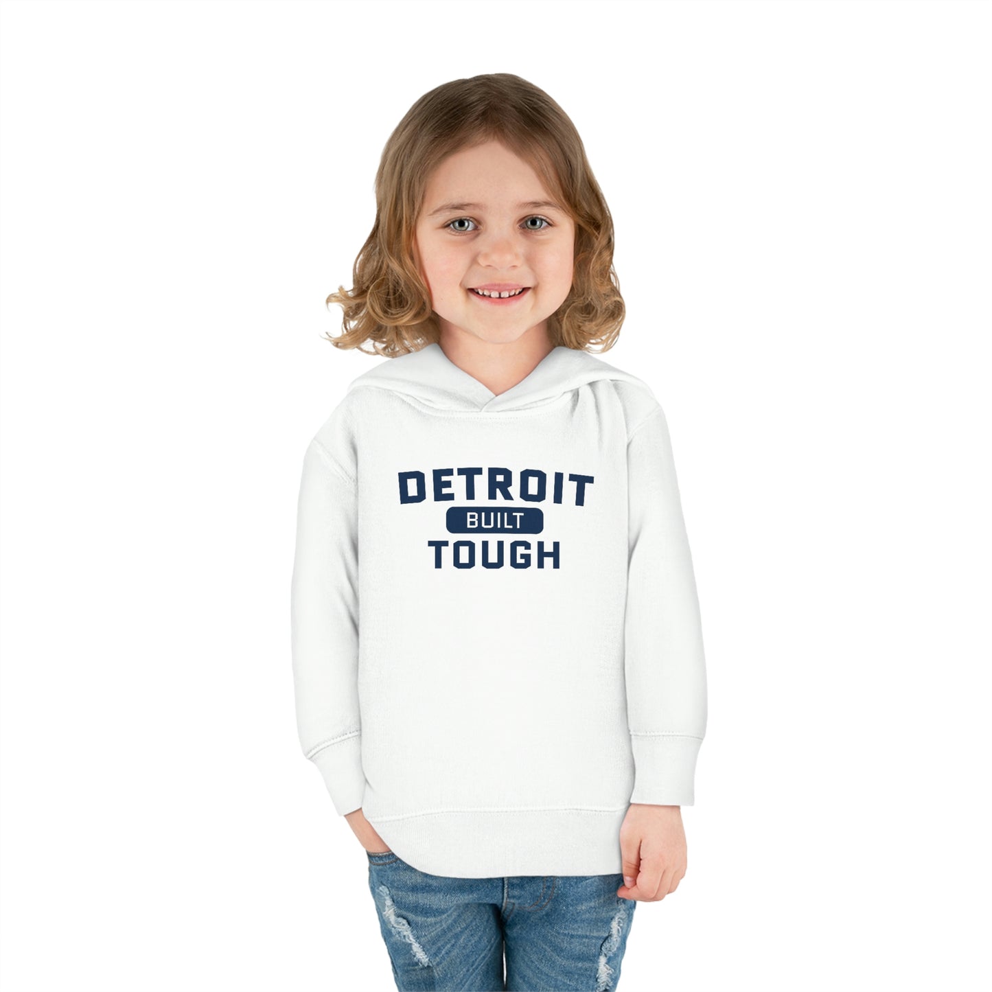 'Built Detroit Tough' Hoodie | Unisex Toddler