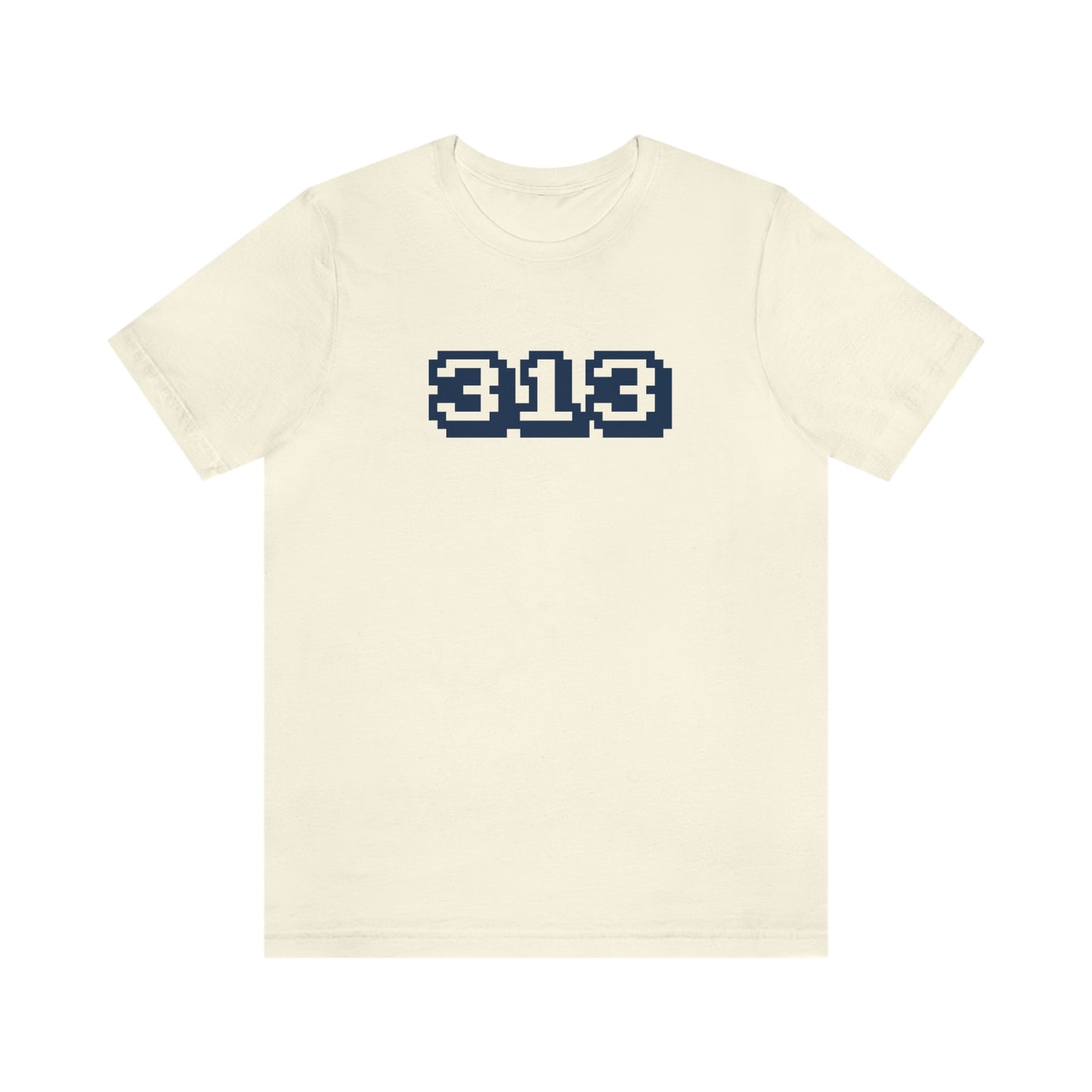 Detroit '313' T-Shirt (Arcade Font) | Unisex Standard Fit