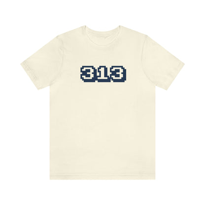 Detroit '313' T-Shirt (Arcade Font) | Unisex Standard Fit