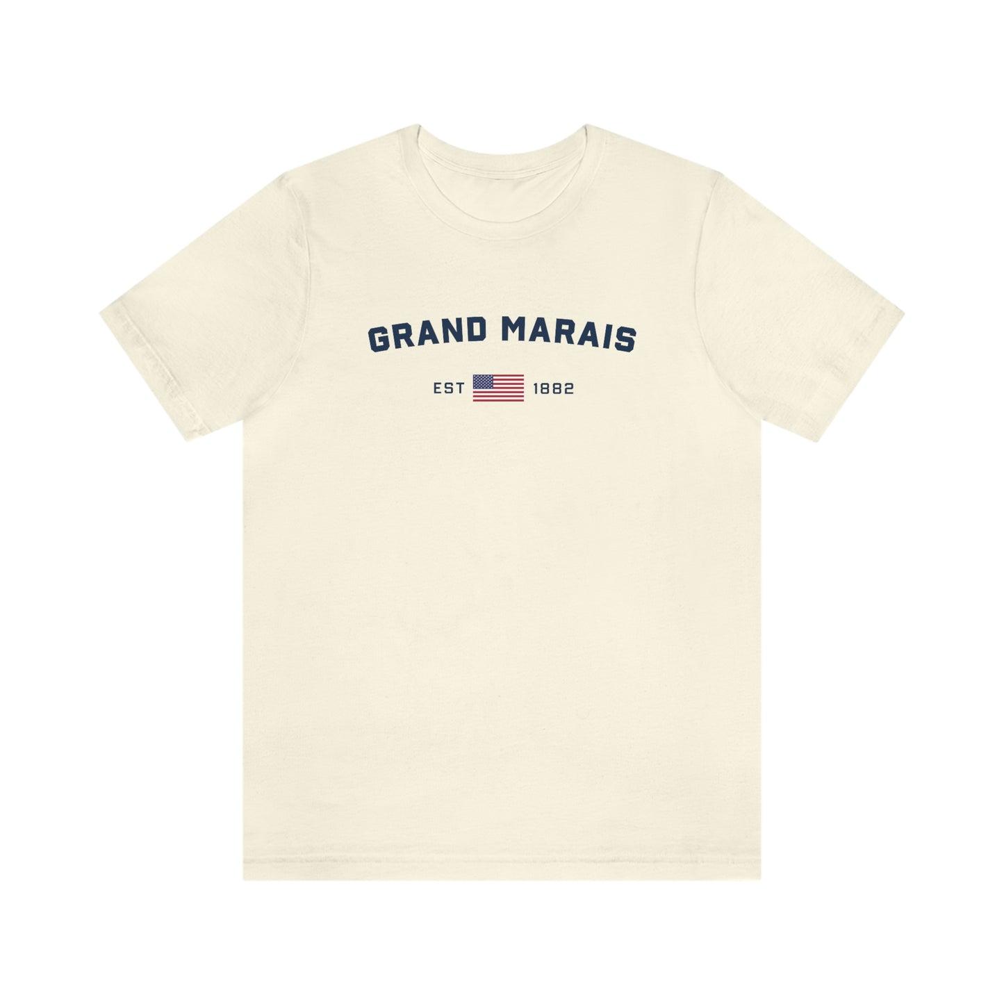 'Grand Marais EST 1882' T-Shirt | Unisex Standard Fit