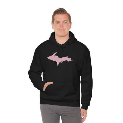 Michigan Upper Peninsula Hoodie (w/ Pink U.P. Outline) | Unisex Standard