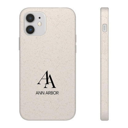 'AA Ann Arbor' Phone Cases (Luxury Goods Parody) | Android & iPhone - Circumspice Michigan