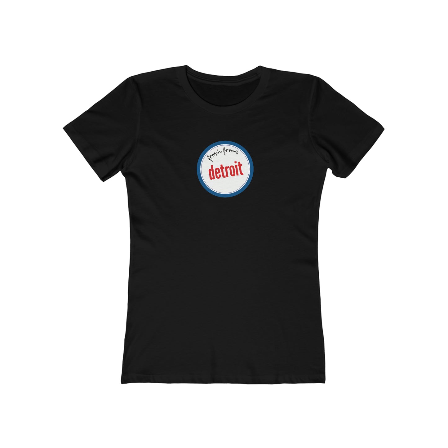 'Fresh From Detroit' T-Shirt | Women's Boyfriend Cut