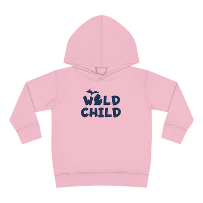 Michigan 'Wild Child' Hoodie (Whimsical Sans Font) | Unisex Toddler