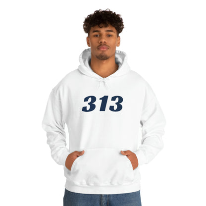 Detroit '313' Hoodie (Racing Font) | Unisex Standard