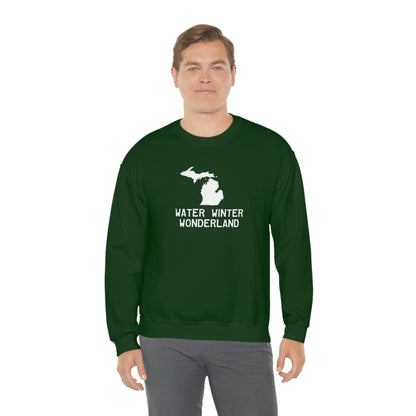 Michigan 'Water Winter Wonderland' Sweatshirt | Unisex Standard