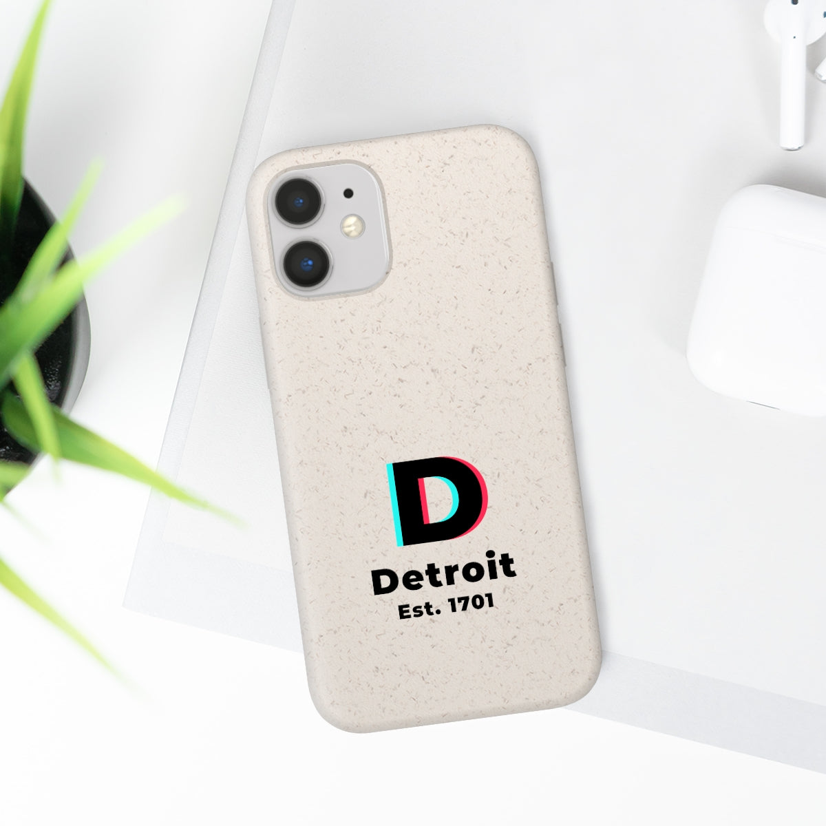 'Detroit Est. 1701' Phone Cases (Social Media Parody) | Android & iPhone