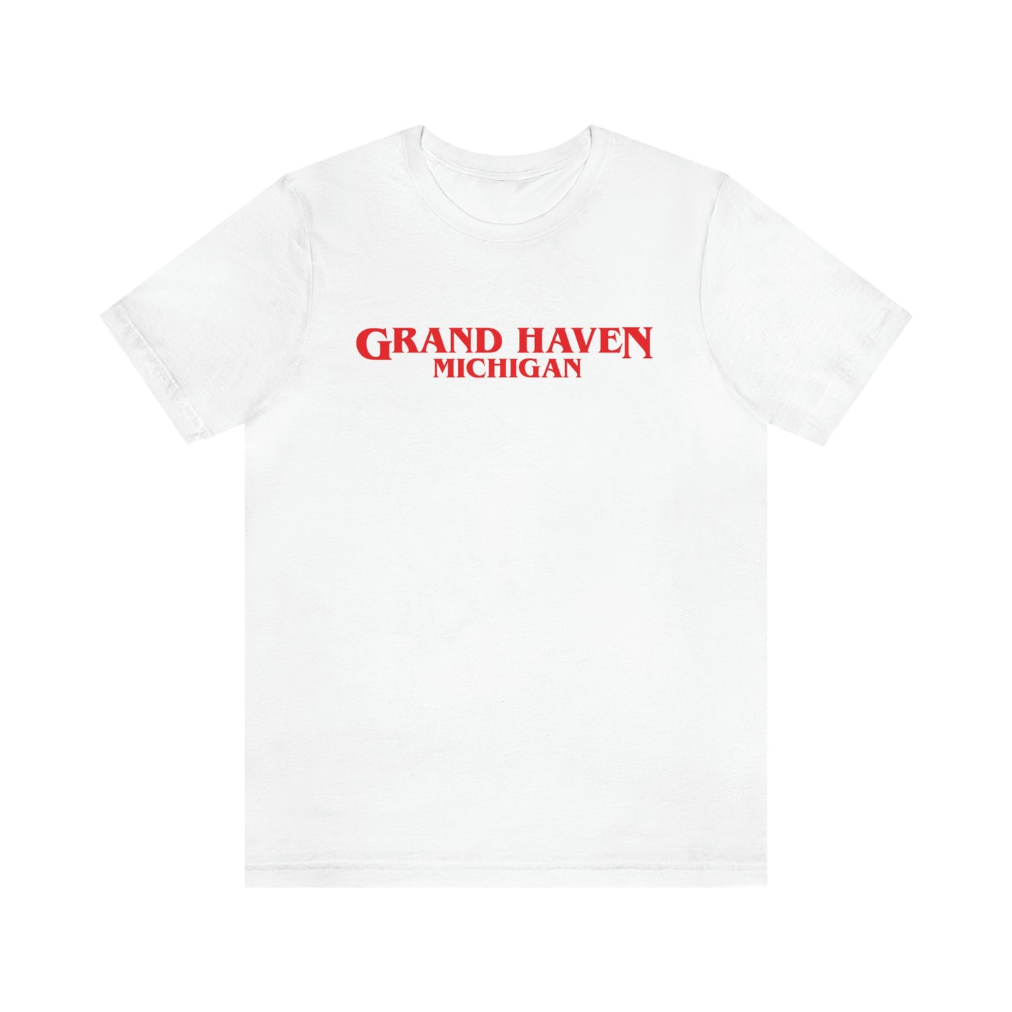 'Grand Haven Michigan' ' T-Shirt (1980s Drama Parody) | Unisex Standard Fit