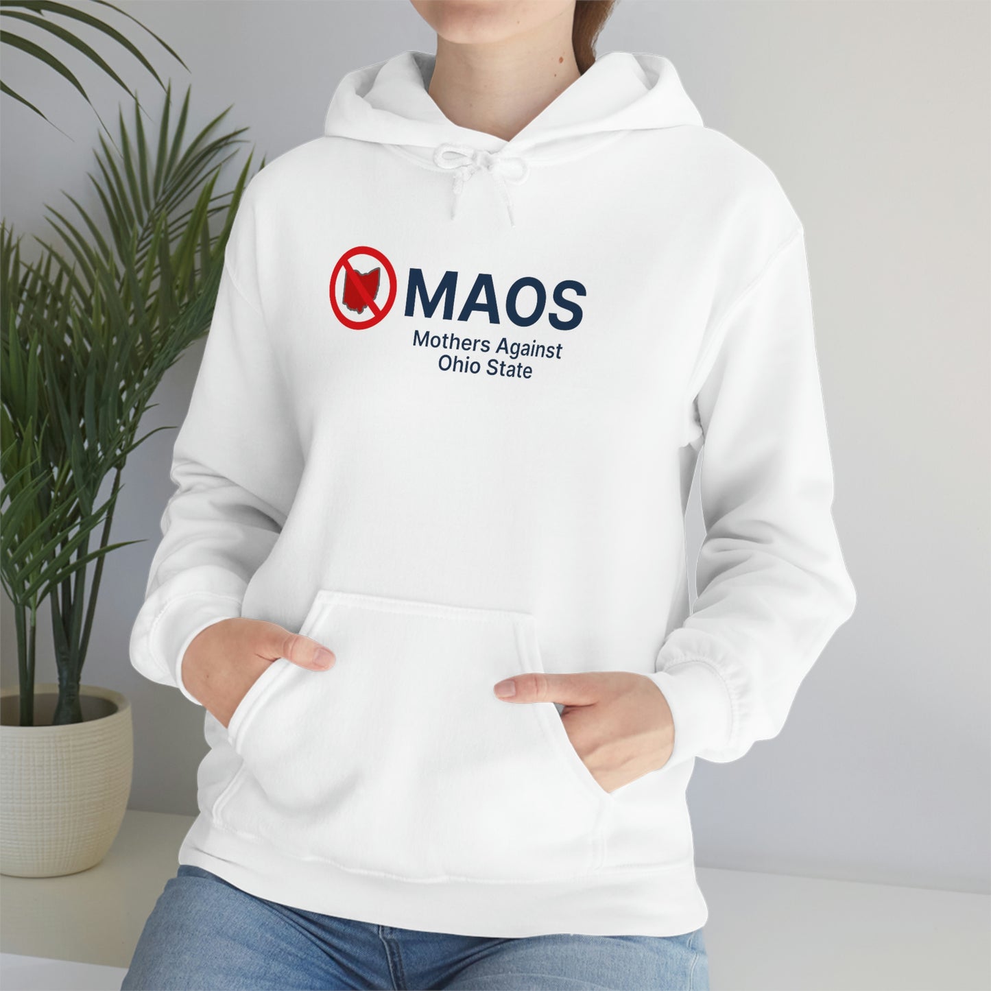 'MAOS Mothers Against Ohio State' Hoodie | Unisex Standard