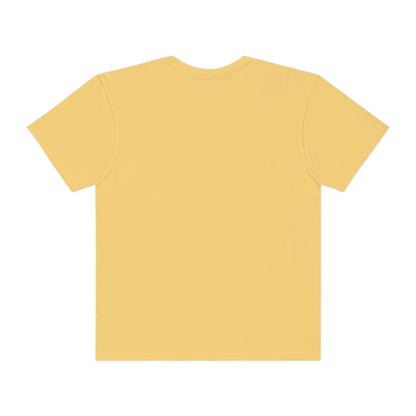 Michigan Upper Peninsula T-Shirt (w/ Azure UP Outline) | Unisex Garment-Dyed