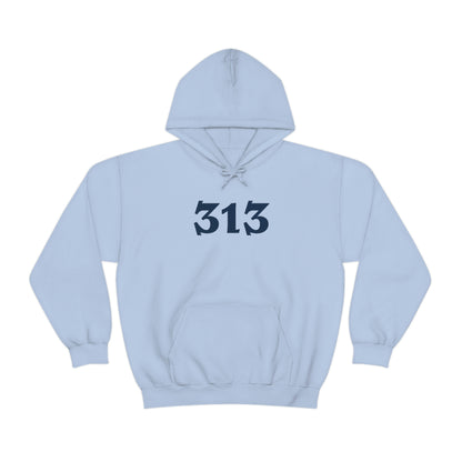 Detroit '313' Hoodie (Angry Serif Font) | Unisex Standard