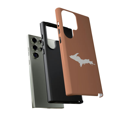 Michigan Upper Peninsula Tough Phone Case (Copper Colored Edition) | Samsung & Pixel Android