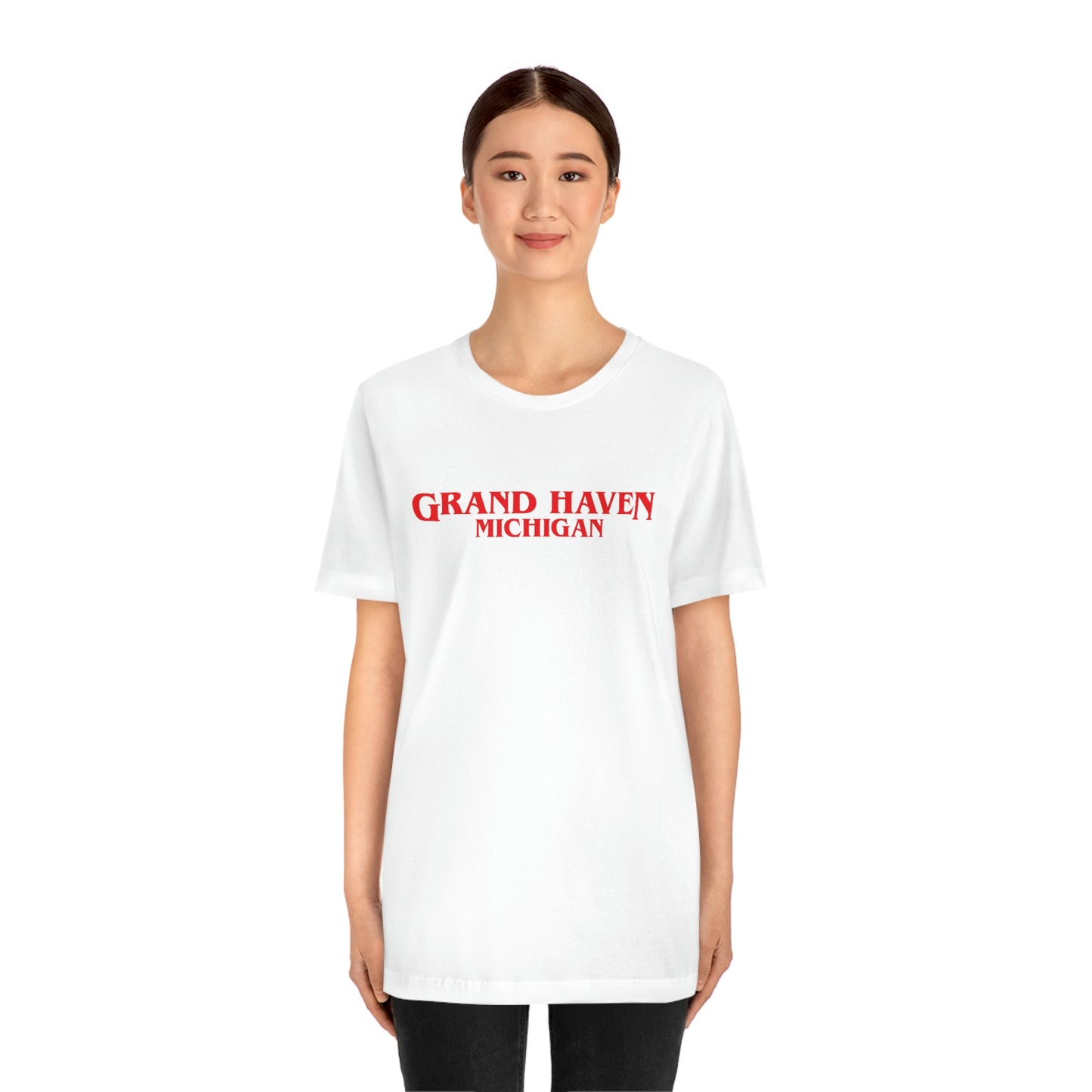 'Grand Haven Michigan' ' T-Shirt (1980s Drama Parody) | Unisex Standard Fit